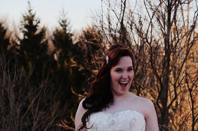 Bowmanville, Ontario wedding videographer, bride