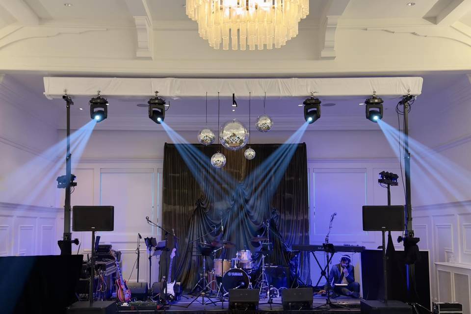 Lighting and Audio for Band