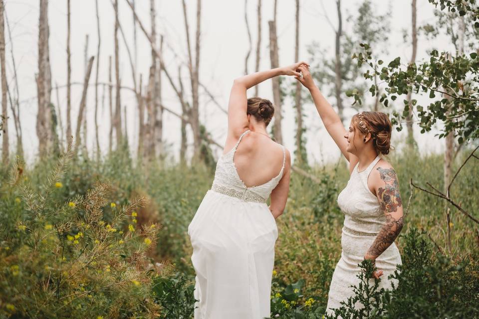 A dance in the trees