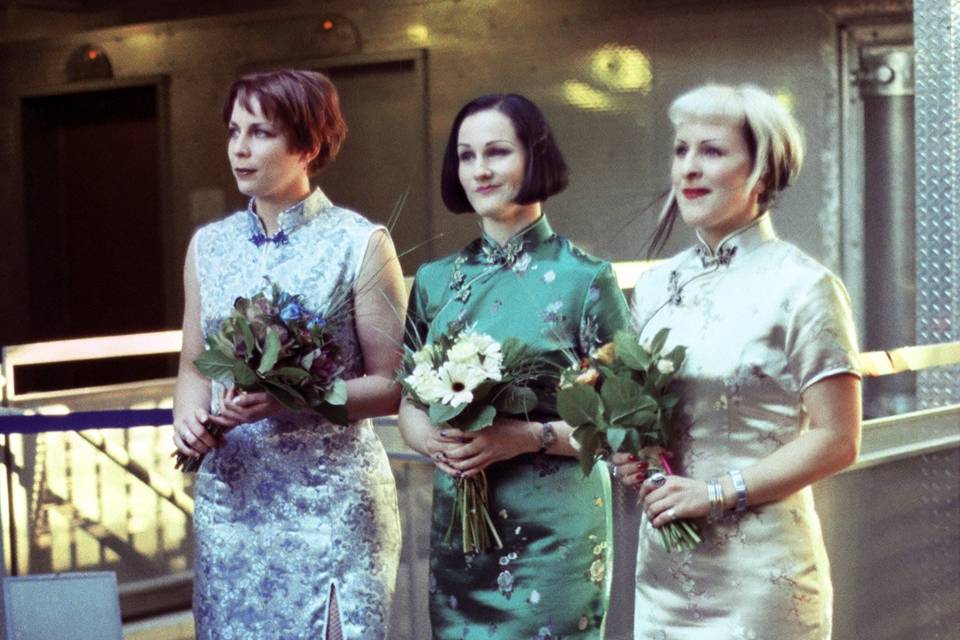 Bride's Maids in Silk
