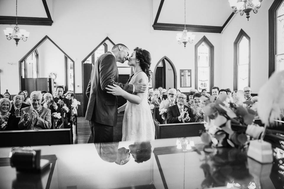 Kissing the Bride