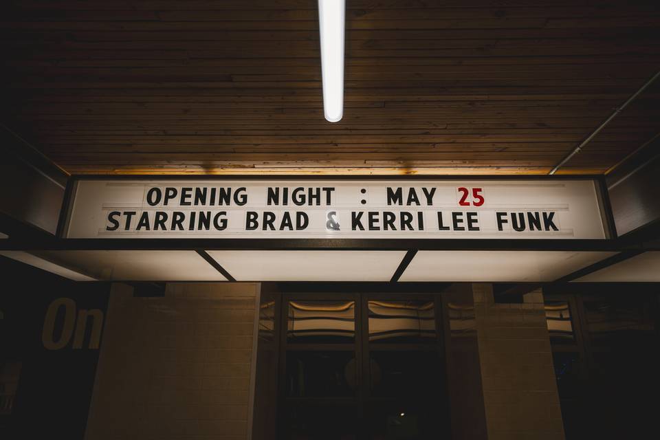 Vintage Marquee