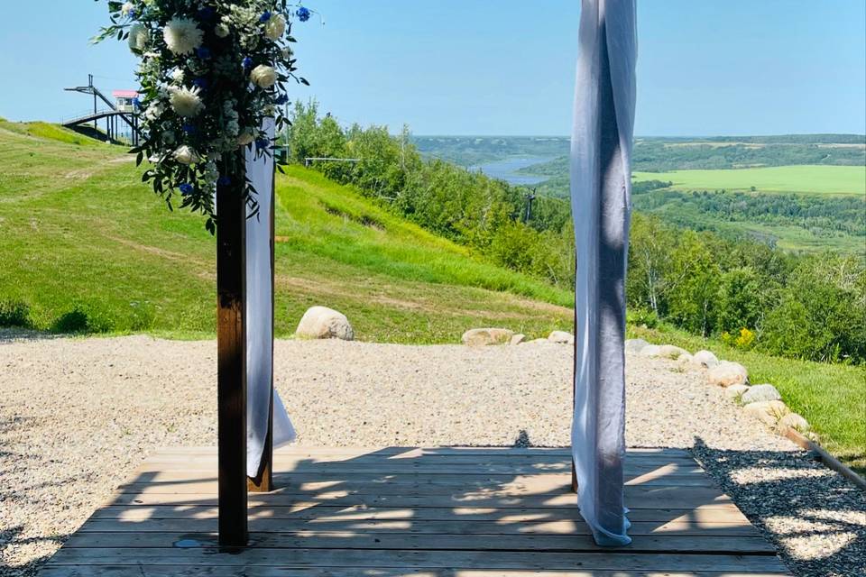 Arch with a view