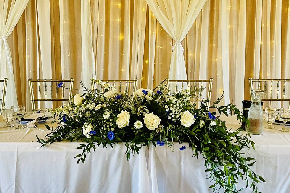 Head Table Centrepiece