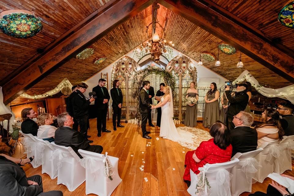 Chapel Charm Loft wedding