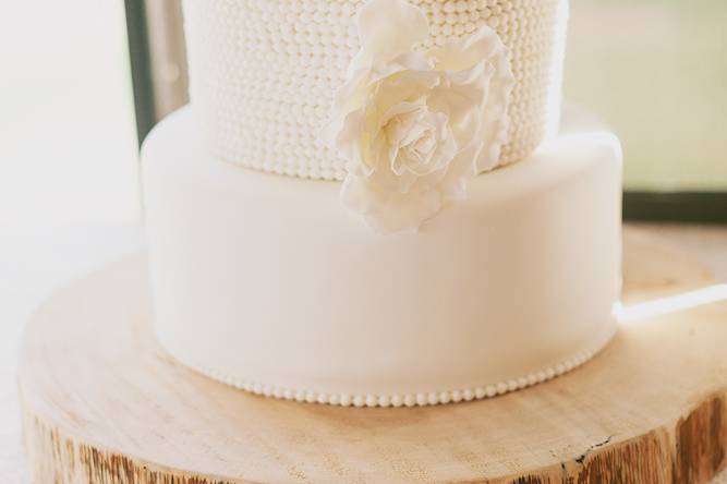 Wood Cake Stand