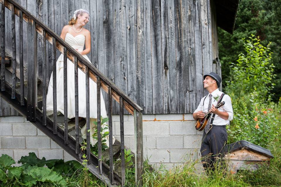Sudbury, Ontario wedding couple, wedding photographer