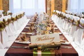 Tables with special embellishments