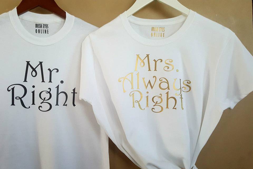 Custom Mrs. Shirt