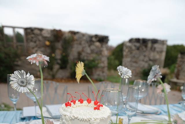 Vintage Wedding Cake