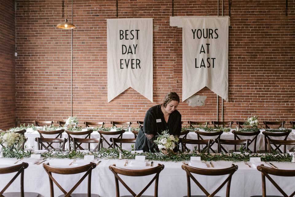 Reception Decor