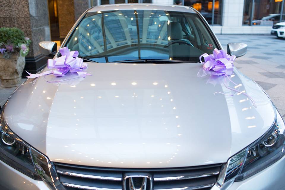 Bride car