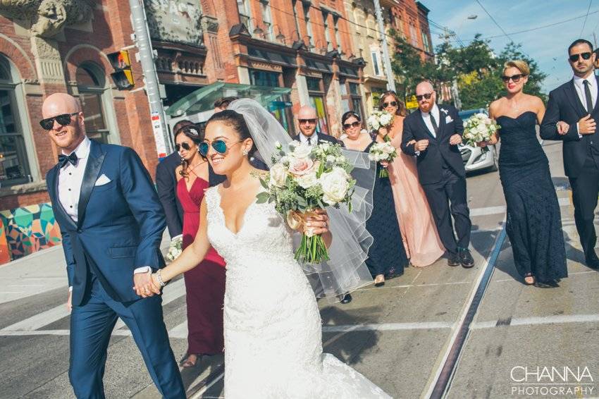 Bride and groom