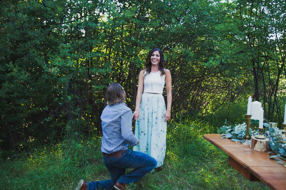 Alberta Proposal Photographer