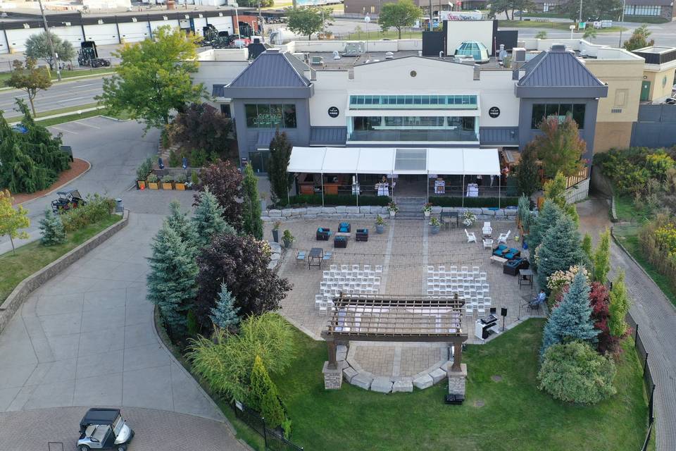 Patio from Above