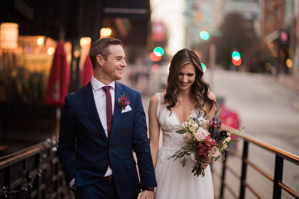 Wedding photo at Yaletown