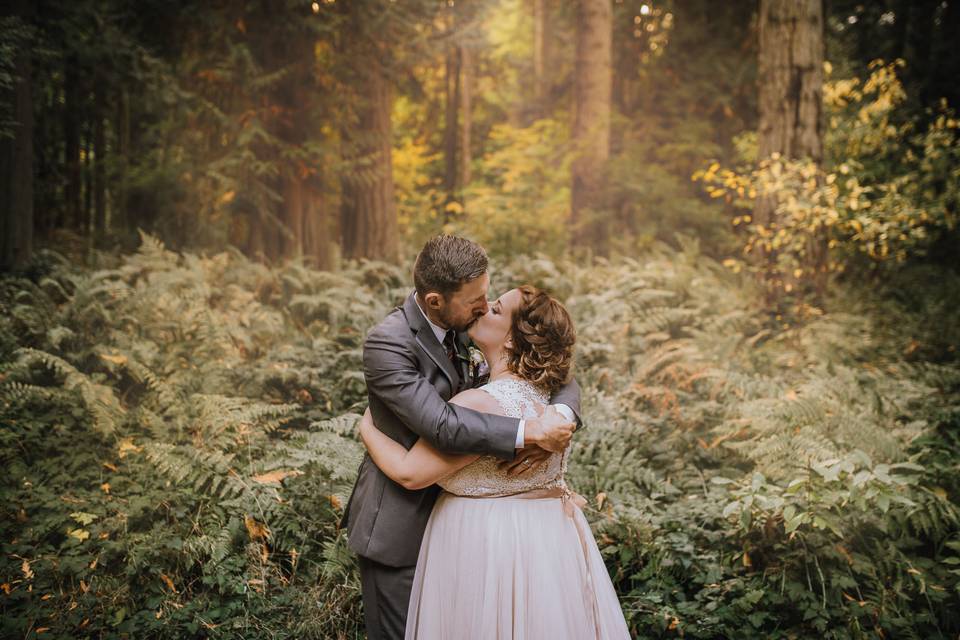 Forest Wedding at Mt Doug