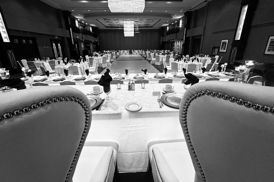 Head Table View