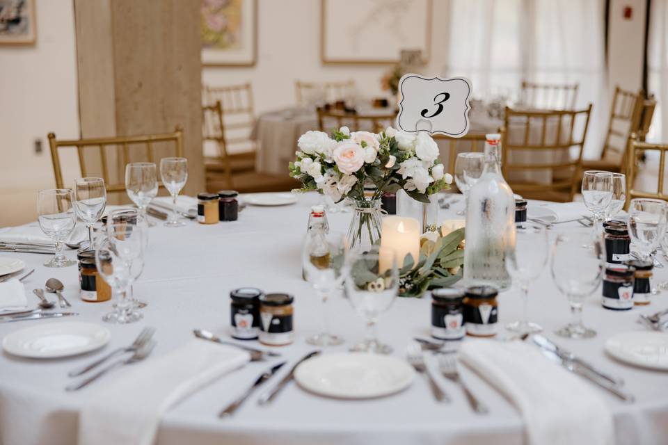 Table set up