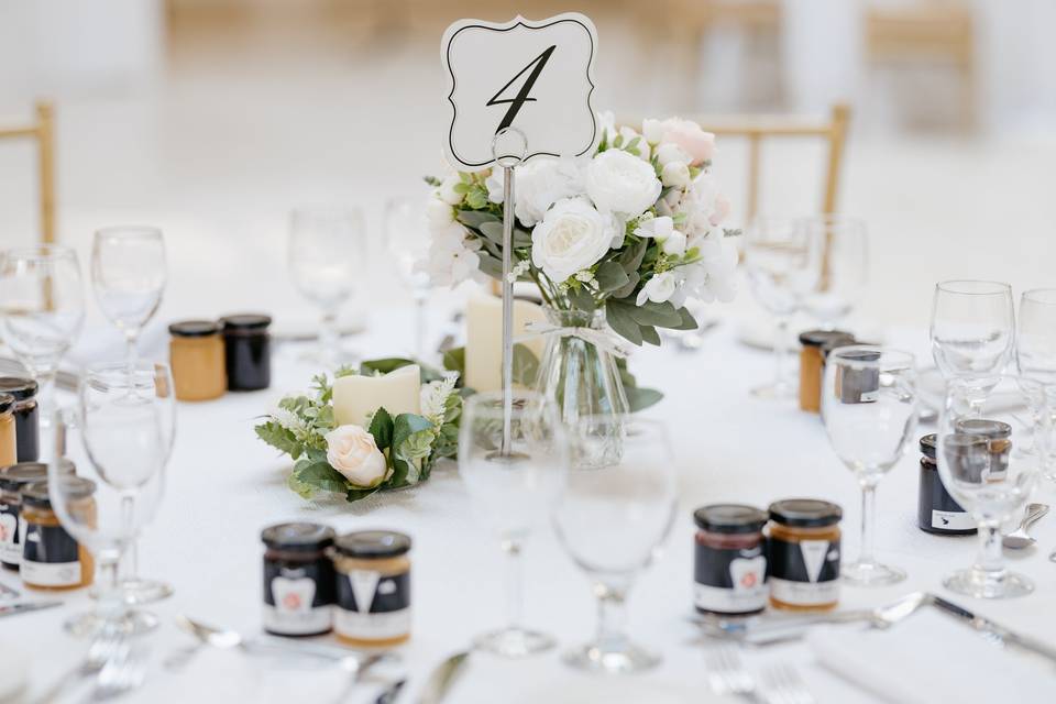 Table set up