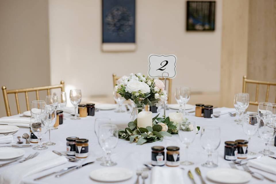 Table set up
