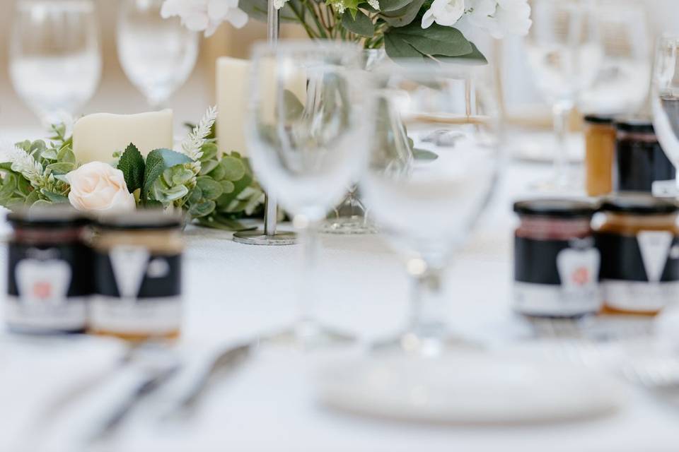 Table set up