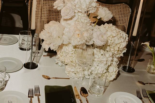 Modern sculptural arrangement