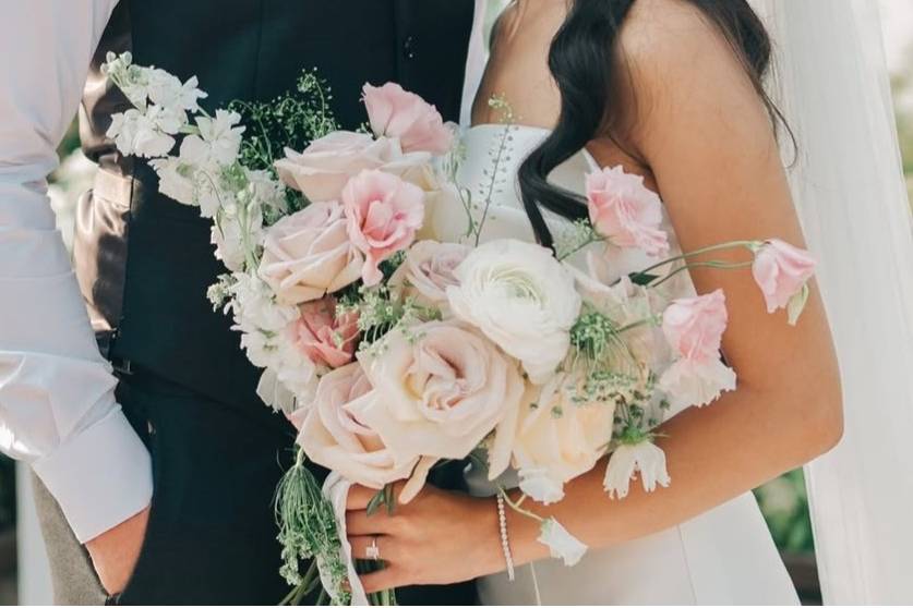 Waterfall Bridal Bouquet