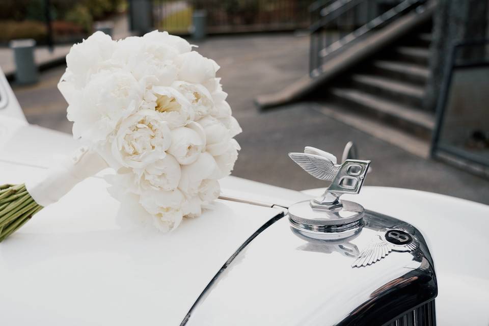 Beautiful Bouquet on Bentley