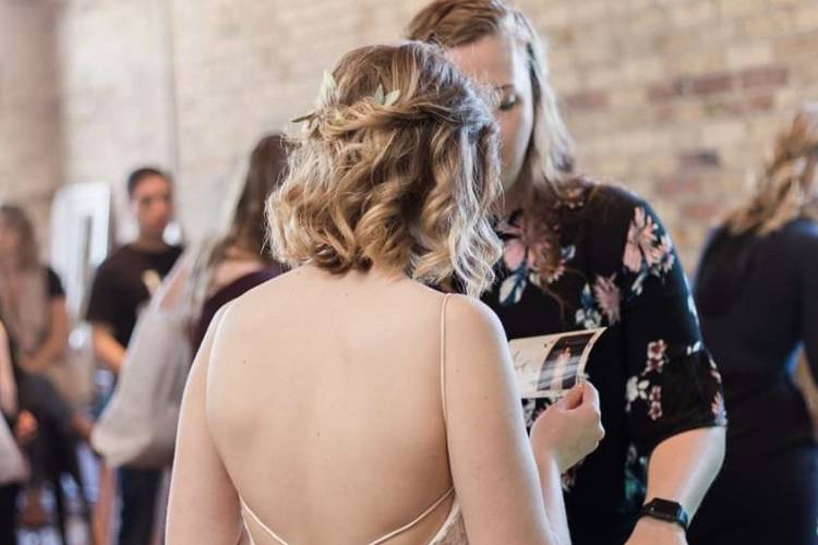 Bridal hair