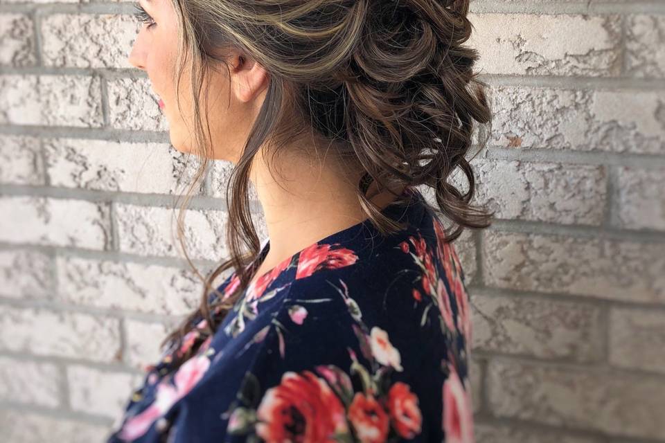 Bridal Hair Trial