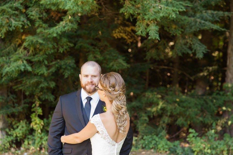 Bridal Updo braid