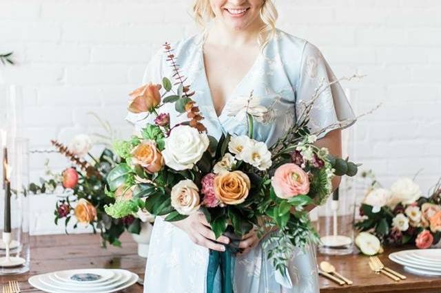 Updo and Makeup