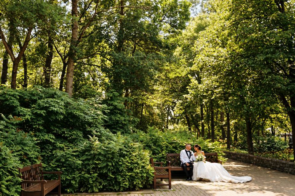 A Quiet Moment in the Garden