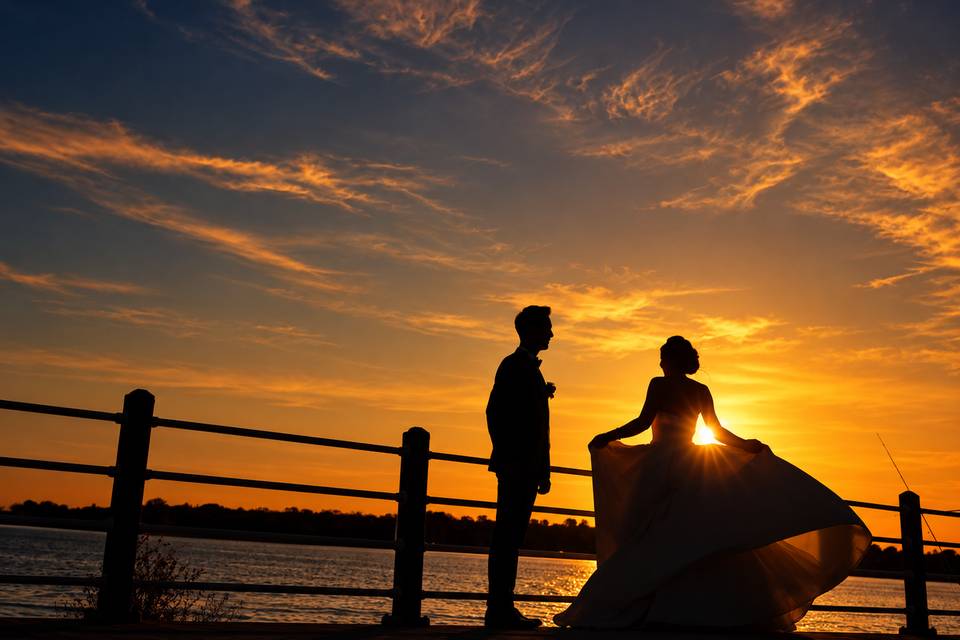 Golden Hour Silhouette
