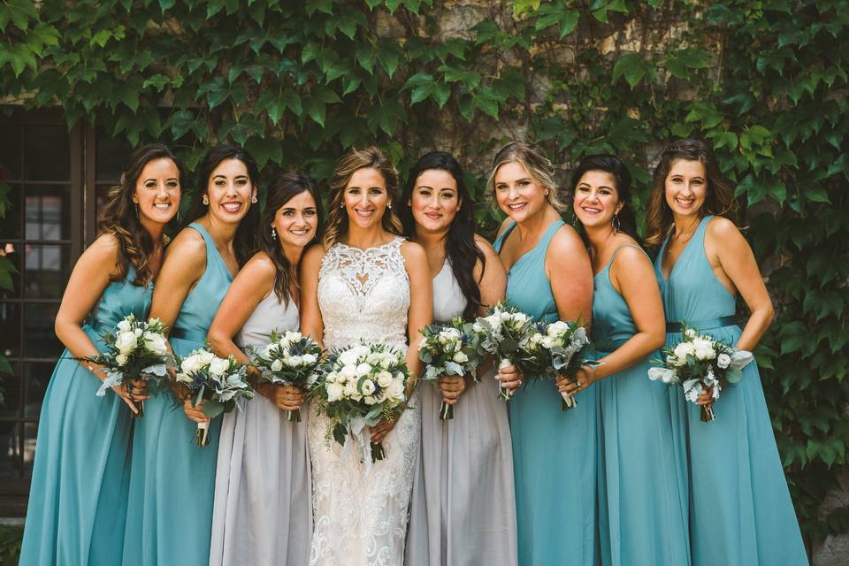 Turquoise Bridesmaids