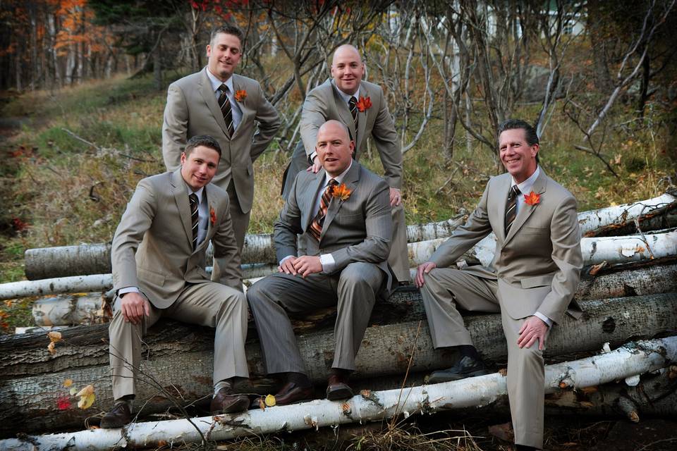 Groom and Groomsmen