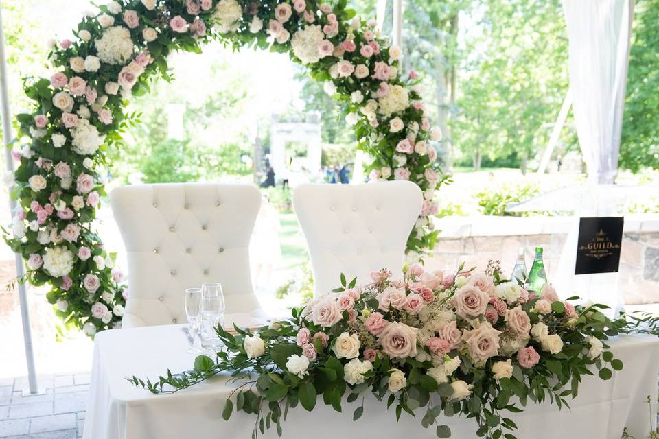 Headtable Backdrop