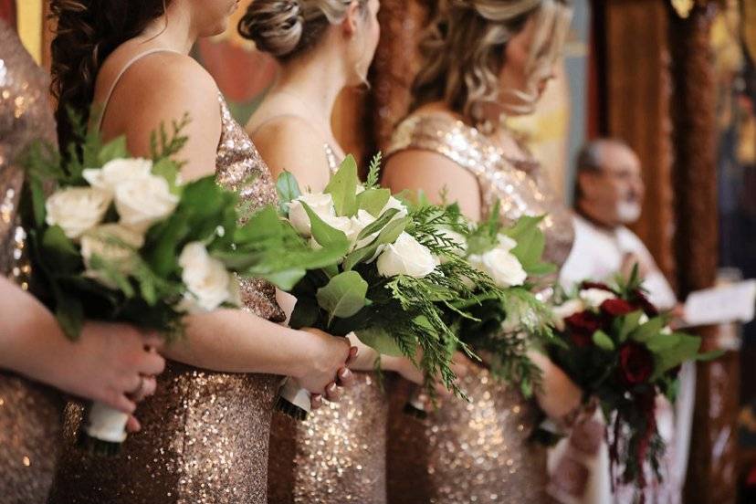 Bridesmaids bouquets