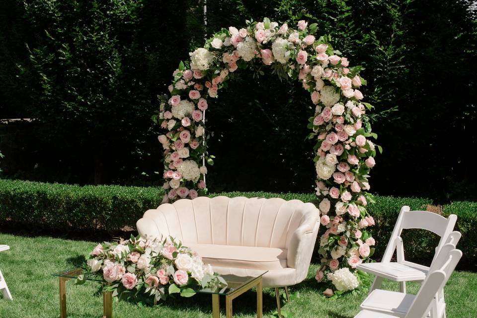 Floral arch