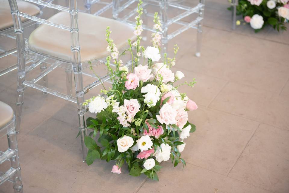 Aisle flowers