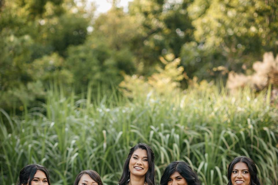 Bridal party flowers