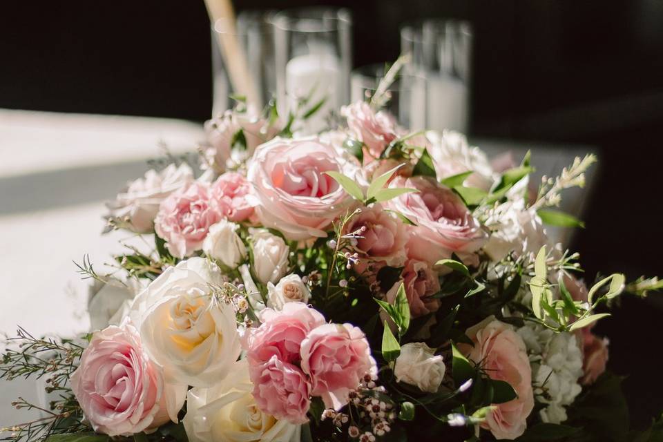 Headtable florals