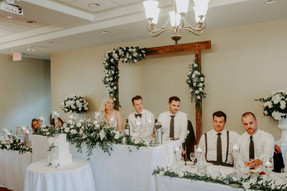 Bridal party bouquets