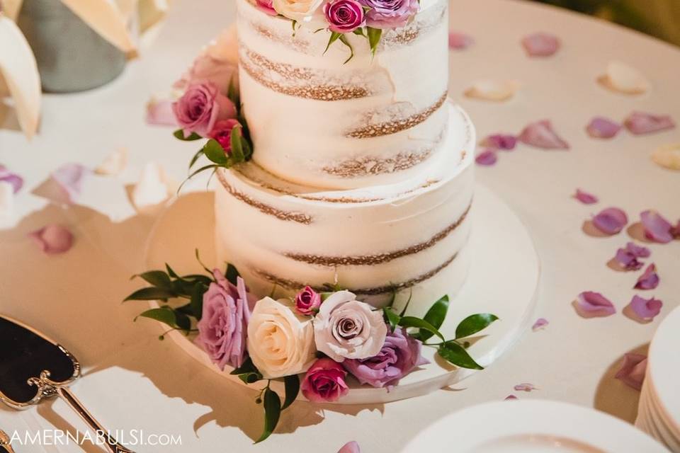 Cake flower design