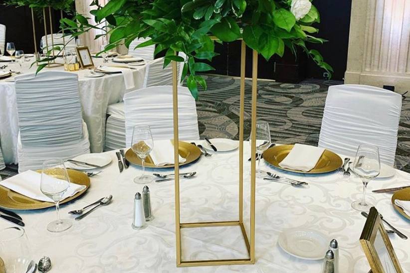 Greenery Centerpieces