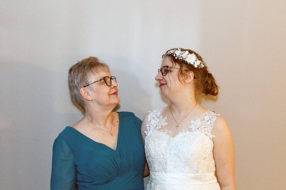 Mother and daughter