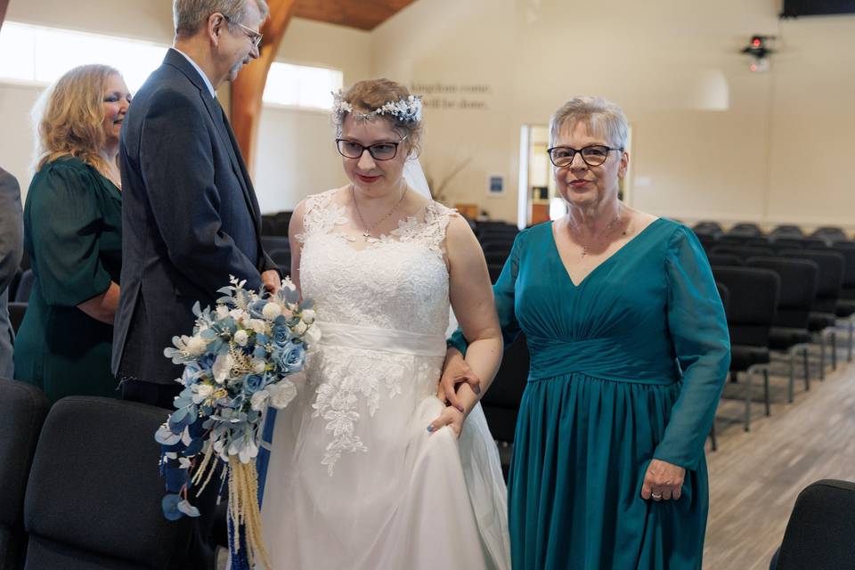 Walk down the aisle