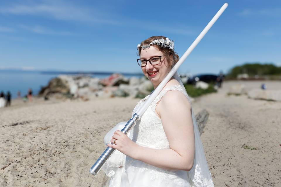 Light Saber Bride