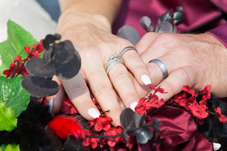 Rings in the sun